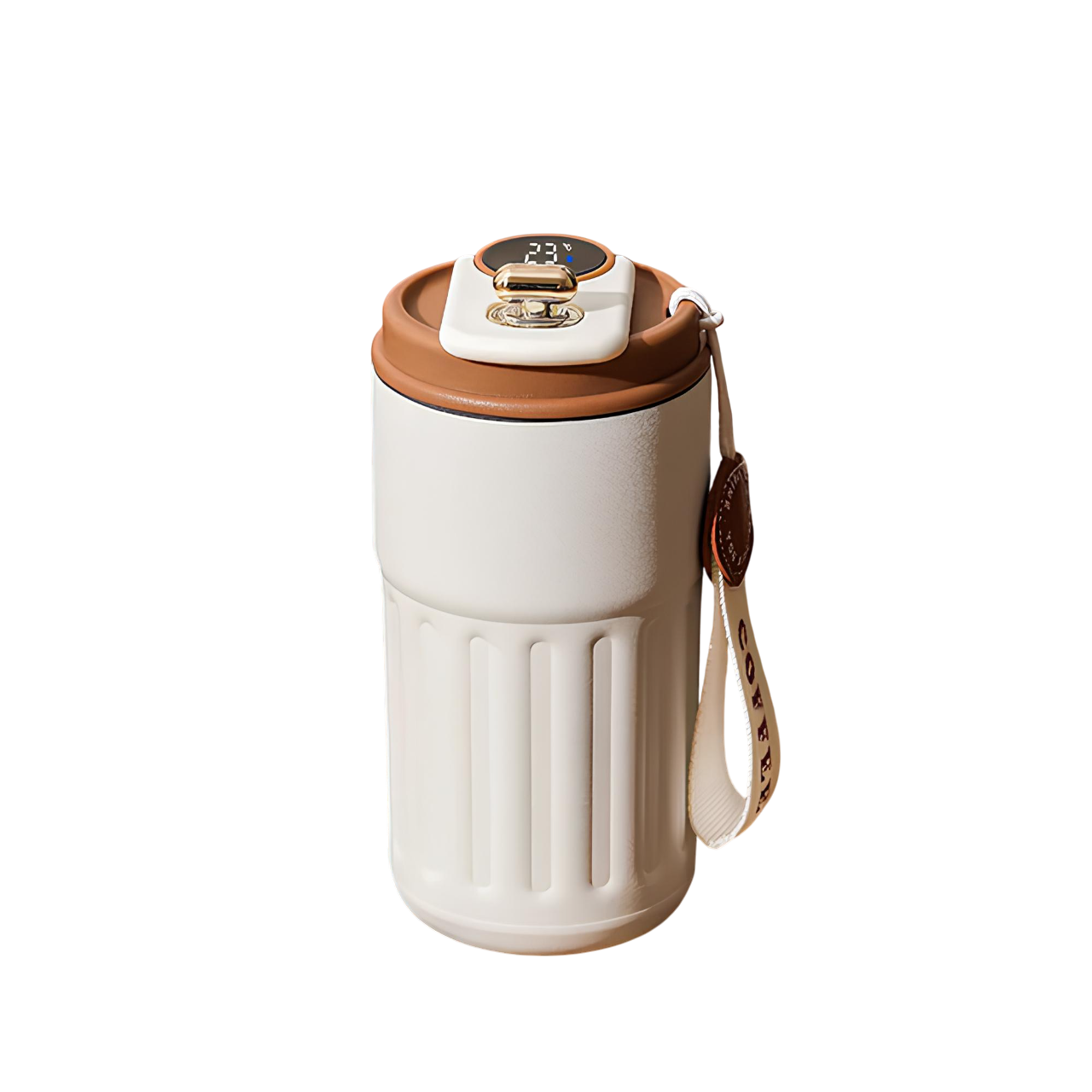 450ml Thermal Mug Thermos Bottle Smart Display Temperature  Stainless Steel Vacuum Cup Office Coffee Cup Business Portable